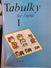 kniha Tabulky ke čtení I, Scientia 1993