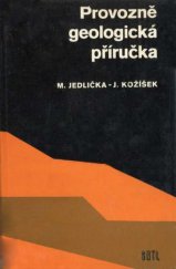 kniha Provozně geologická příručka, SNTL 1981