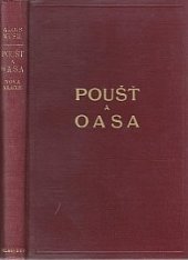 kniha Poušť a oasa Nová Arabie, Melantrich 1934
