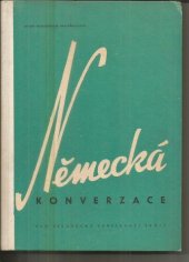 kniha Německá konverzace pro střední všeobecně vzdělávací školy, SPN 1963