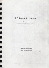 kniha Žďárské vrchy průvodce po horolezeckých terénech Vysočiny, TJ Tělových. jednota Vysočina 1983