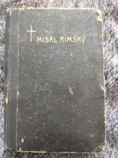 kniha Misál římský řád a modlitby oběti mše svaté, Valašská tiskárna 1941
