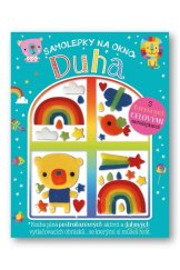 kniha Samolepky na okno Duha S barevnými gelovými samolepkami, Svojtka 2021