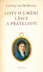 kniha Listy o umění, lásce a přátelství, Panton 1972