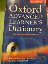kniha Oxford advanced learner’s dictionary 7th edition, Oxford 2005