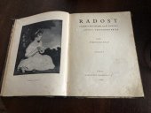 kniha Radost Časopis pro nejmladší dorost, Dorostový odbor Čs. Červ. kříže 1929