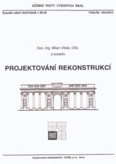 kniha Projektování rekonstrukcí, Cerm 1996