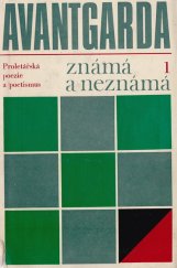 kniha Avantgarda známá a neznámá. Sv. 1, - Od proletářského umění k poetismu, Svoboda 1971