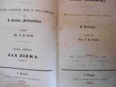 kniha Čechy od roku 1414-1424 Druhé oddělení, - Jan Žižka : historicko-romantický obraz - historicko-romantický obraz ve dvou odděleních., Jar. Pospíšil 1850