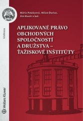 kniha Aplikované právo obchodných spoločností, Wolters Kluwer 2021