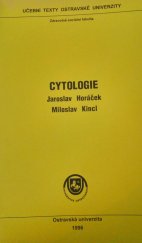 kniha Cytologie, Ostravská univerzita 1996