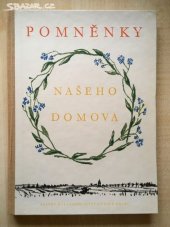 kniha Pomněnky našeho domova Pro předškolní věk, SNDK 1956