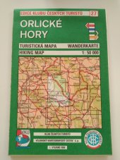 kniha Orlické hory Turistická mapa., Klub českých turistů (1990-) 1992