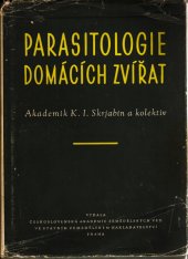 kniha Parasitologie domácích zvířat, SZN 1956