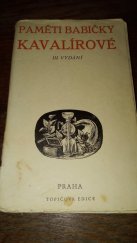 kniha Paměti babičky Kavalírové, Topičova edice 1938
