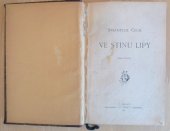 kniha Ve stínu lípy, F. Topič 1903