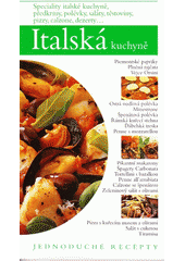 kniha Italská kuchyně, Levné knihy KMa 2005