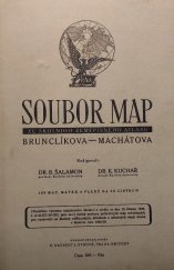kniha Soubor map ze Zeměpisného atlasu Brunclíkova-Machátova, Orbis 1949