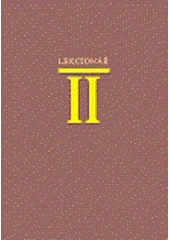kniha Lekcionář II feriální lekcionář pro dobu adventní, pro dobu vánoční, pro dobu postní, pro dobu velikonoční, Karmelitánské nakladatelství 2007