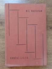 kniha Chvění listu = (The Trembling of a Leaf), Melantrich 1931