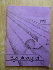 kniha Boží služebníci biblické životopisy : přednášky modlitebního týdne 1991, Advent 1991