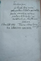 kniha Na Librově gruntě, Jos. R. Vilímek 1907