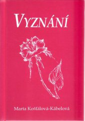 kniha Vyznání sbírka básní, s.n. 1995