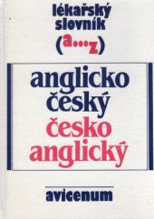 kniha Lékařský slovník anglicko-český, česko-anglický, Avicenum 1985