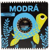 kniha Modrá Kontrastné leporelo, Bookmedia 2020