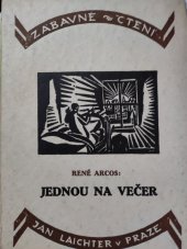 kniha Jednou na večer povídky s obrázky F. Masereela, Jan Laichter 1923