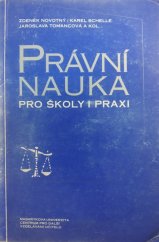 kniha Právní nauka Pro školy i praxi, Masarykova univerzita 1995