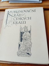 kniha Korunovační řád českých králů, Václav Pour 1941