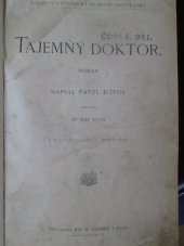 kniha Tajemný doktor Rom., Jos. R. Vilímek 1902