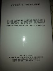 kniha Ohlasy z New Yorku  Verše českého exulanta v Americe, Hlas-Voice 1993