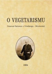 kniha O vegetarismu, E.S. Friedberg-Mírohorský 1884