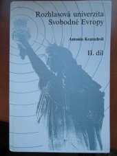 kniha Rozhlasová univerzita Svobodné Evropy 2., MOBA 1994