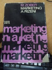 kniha Marketing a řízení Určeno [také] stud. vys. škol ekon. směru, SNTL 1968