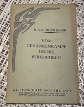 kniha Vom gedankenkampf um die  wirklichkeit, Der Kommende Tag 1921