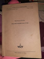 kniha Základní stavební angličtina, VUT 1980