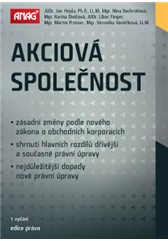 kniha Akciová společnost podle nového zákona o obchodních korporacích 2014, Anag 2014