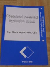 kniha Účetnictví vlastníků bytových domů postupy účtování, nájmy, služby, daně, účetní závěrka, Bilance 1998