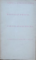 kniha Básnický profil Jaroslava Durycha literárně kritická studie, Ladislav Kuncíř 1943