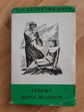 kniha Lyrické básně mladosti Básně, Melantrich 1938