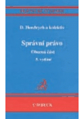 kniha Správní právo obecná část, C. H. Beck 2003