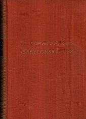 kniha Babylonská věž Román, Jos. R. Vilímek 1932
