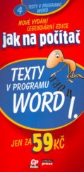 kniha Texty v programu Word, CPress 2004