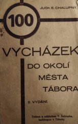 kniha 100 vycházek do okolí města Tábora, V. Šafránek 1930