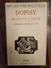 kniha Dopisy bratrovi a jiným, Topičova edice 1939