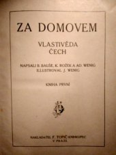 kniha Za domovem vlastivěda Čech, F. Topič 