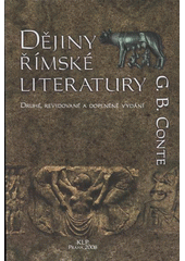 kniha Dějiny římské literatury, KLP - Koniasch Latin Press 2008